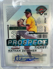 2024 Panini Prospect Edition - Nathan Dettmer #109 Auto | Silver