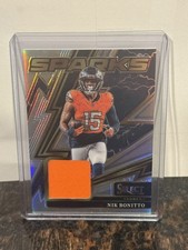 2025 Panini Prizm Nik Bonitto SPARKS /149 Jersey Patch Broncos