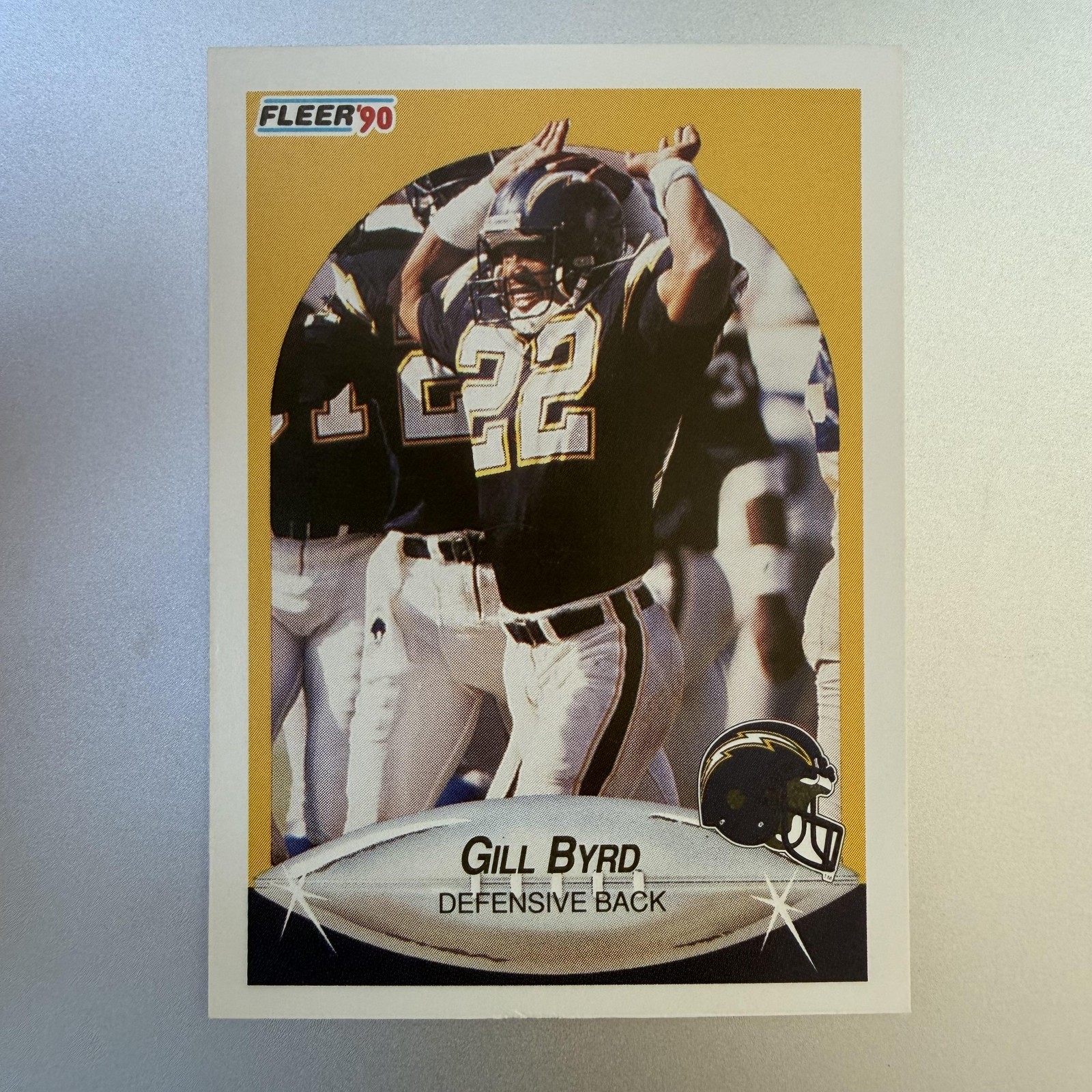 1990 Fleer #306 Gill Byrd