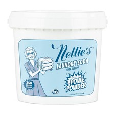 Nellie's Laundry Soda with POW Powder - 250 Loads - 144 Ounce Pack of 1
