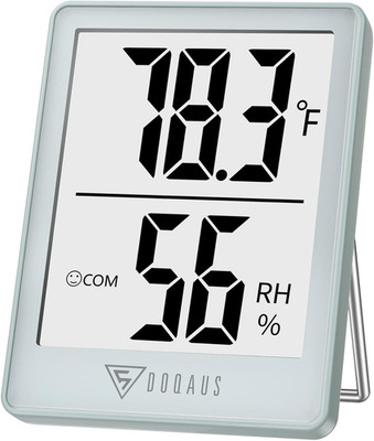 Digital Hygrometer Indoor Thermometer Humidity Gauge Room Thermometer with 5S Fa