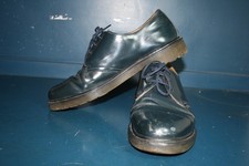 Vintage Dr Martens Air wear Navy blue lace up shoes size 9.5 mod revival
