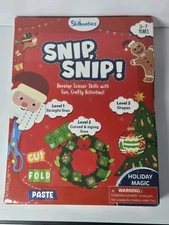 Skillmatics Scissor Skills Activity Book - Snip Snip, Felt Craft Kit