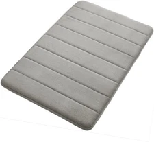 Thick Memory Foam Bath Mat Rugs Non Slip Bathroom Rug Strong Water Absorben