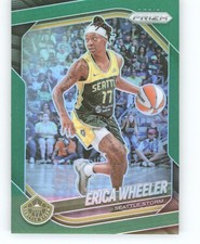 2025 Panini Prizm WNBA - Erica Wheeler #125 Green Prizm