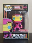 Funko POP! Marvel Iron Man (Blacklight) #649 Target Exclusive