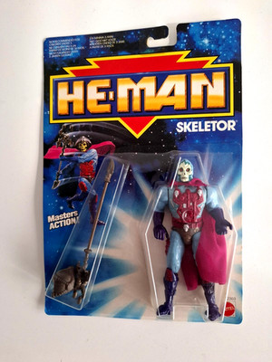 SKELETOR MOTU Vintage Masters of the Universe New Adventures of HE-MAN OVP MOC