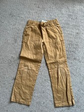 Old Navy Boys Khaki Pants Size Medium Straight Leg Built In Flex Drawstring