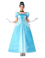 Spooktacular Creations Adult Princess Costume, Halloween 3X-Large, Blue