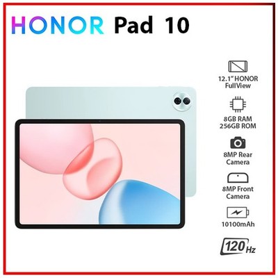 (WiFi+5G) HONOR Pad 10 5G 8GB+256GB CYAN Octa Core Bluetooth Android PC Tablet