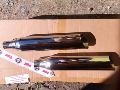 Verkaufe einen Miller Auspuff für Harley Davidson Softail