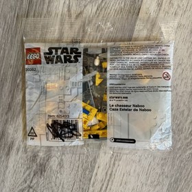 LOT OF 3 LEGO Star Wars Sets 30383 Naboo Starfighter 75119 Jyn Erso HC Book NEW