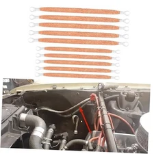 10PCS Automotive Ground Strap, Car Grounding Wire Kit, 10/12 inch Professional 