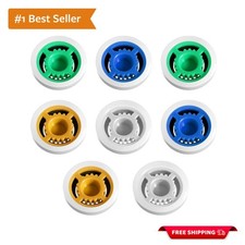 Compact Shower Flow Control Set, 8 High-Quality Regulators for Every Shower