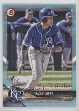 2018 Bowman Draft Sky Blue 207/499 Nicholas Lopez Nicky Lopez #BD-54 08jk