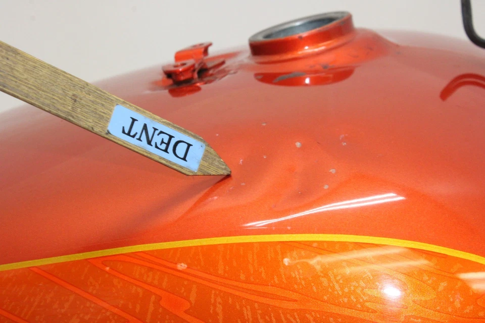 01-03 HONDA SHADOW ACE 750 VT750CD 豪华原始设备制造商油箱燃料石油储藏 — 第 3/4 张图片