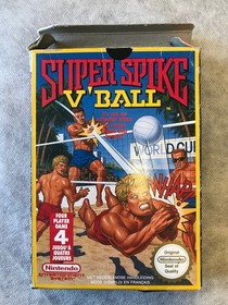 JEU NINTENDO NES SUPER SPIKE V BALL BOITE NOTICE TESTE