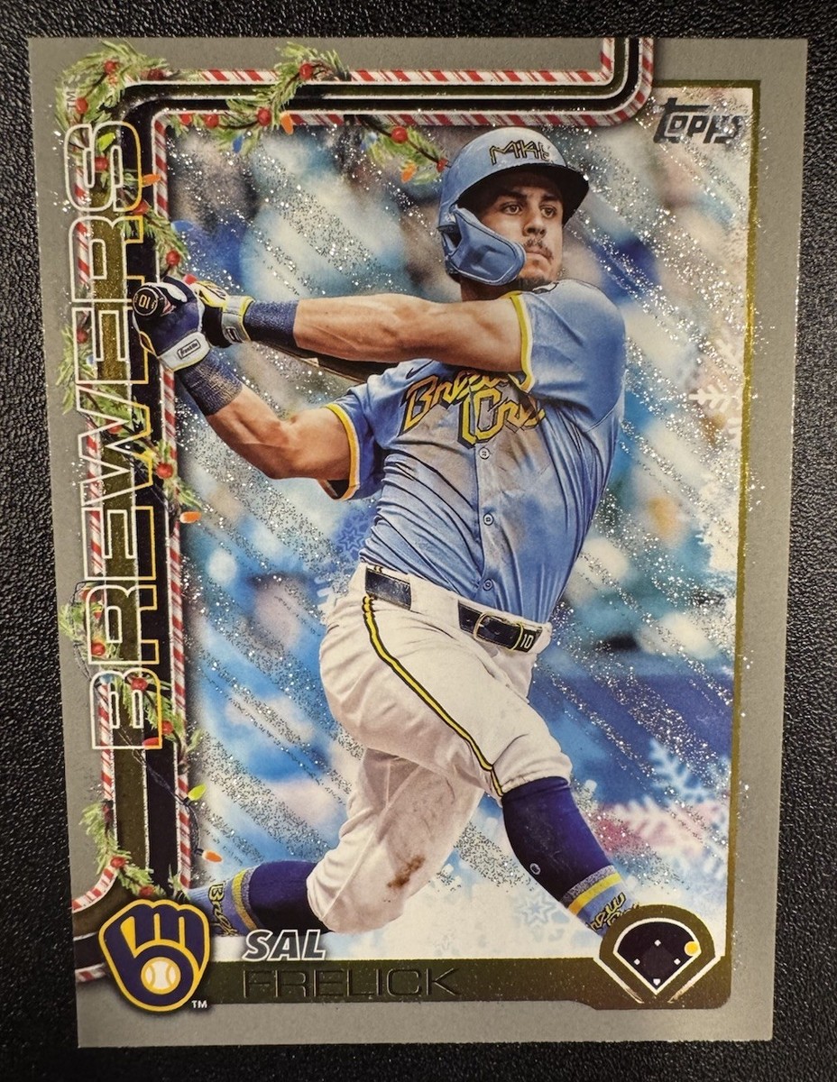 2025 Topps Holiday Sal Frelick Gray Metallic Snowflake #H112