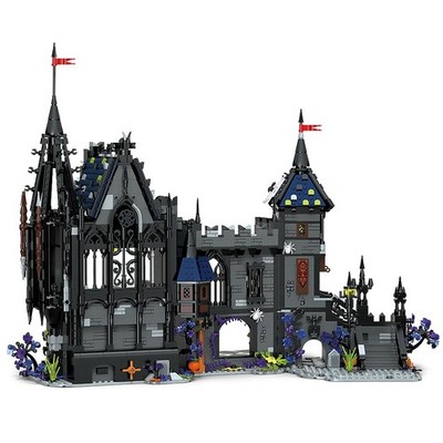 DUANT JD099 Dracula Castle Building Blocks Set, 3007 Pcs Gothic Style Large M...
