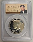 1976-S Silver Kennedy Half Dollar - 50th Anniv.-Signed PCGS Pr69 DCam