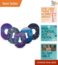 CGM Adhesive Patches Pack for Dexcom G7 & Stelo Waterproof Sweatproof