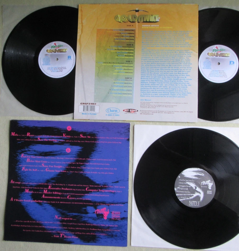 4 x LP & 12" Vinyl Reggae, SEAN PAUL LADY SAW AL PANCHO RIDDIM RIDER NATTY U - Bild 3 von 4