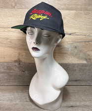 VTG Snap-On Racing Black Snapback Hat KC Caps NASCAR Tools Adjustable Retro Cap