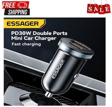 3.1A Dual USB Fast Car Charger Cigarette Lighter Socket Power Adapter