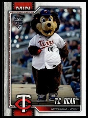 2026 Topps #M-10 T.C. Bear Mascots