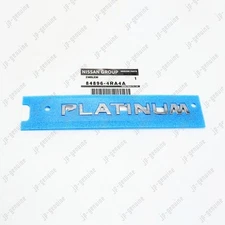 OEM Genuine NISSAN Maxima 84896-4RA4A Trunk Lid Nameplate Emblem Logo "Platinum"