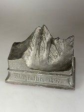 Ultra Rare Vintage Metal Klagenfurt Peak 1897 Souvenir Building Monument