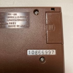 Nintendo GAME&WATCH (Original ersion) Manhole