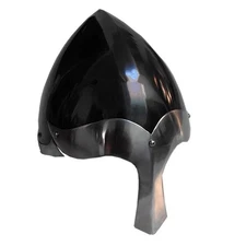 ® Medieval Norman Crusader Mask Helmet | Roman Knight Helmet with Liner Armou...