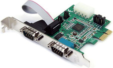 2 Port Native PCI Express RS232 Serial Adapter Card with 16950 UART Pex2S952 ,G