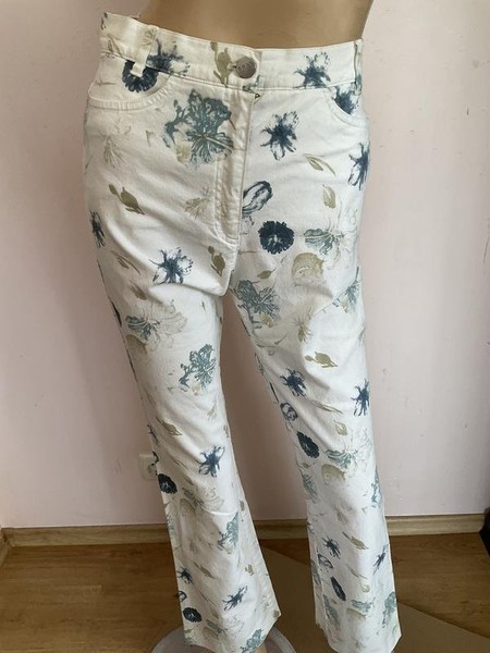 Women Brax Trousers Multicolor Cotton 36
