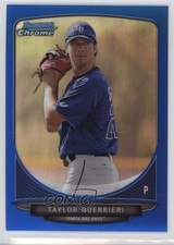 2013 Bowman Draft Top Prospects Chrome Blue Refractor 60/99 Taylor Guerrieri 3q5