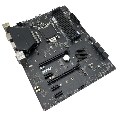 For MSI Z390 PLUS Motherboard LGA 1151 Z390 Chipset DDR4*4 ATX Form(Real shot) - Picture 5 of 7