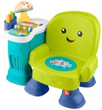 Toddler Toy Laugh  Learn Song  Story Learning Chair with Music Lights 