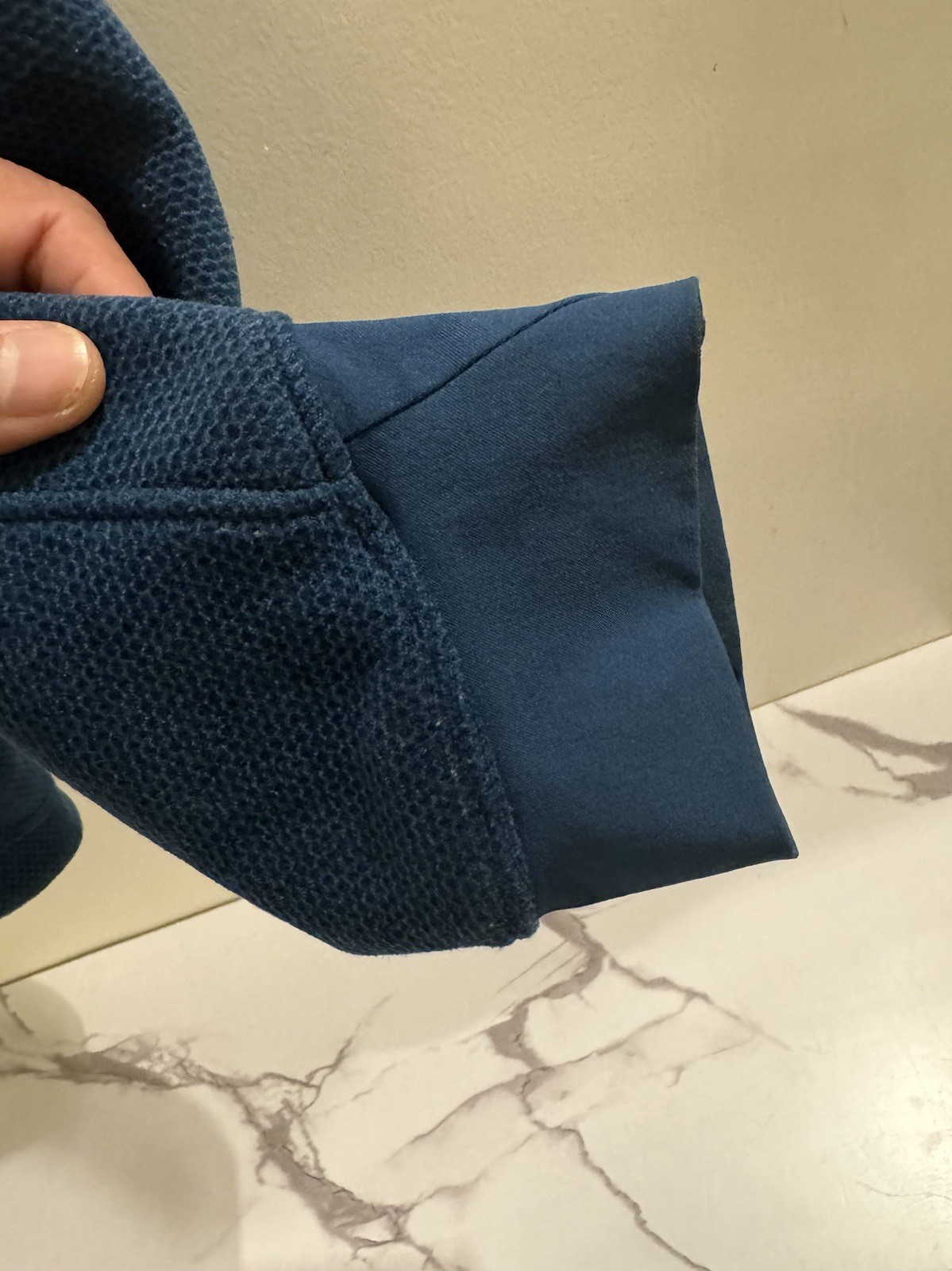 ARC'TERYX ARC’TERYX GIACCA UOMO “STRATO” POLARTEC THERMAL PRO COBBLE FLEECE BLU — TG. M.