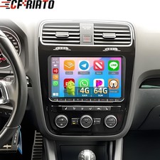 4+64GB Android 15 Autoradio Für VW Scirocco 2008-2018 Stereo Carplay GPS Navi FM