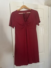 Red, Pre-owned women’s maternity gown, Soft, stretchy and comfortable material