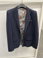 Daniele Alessandrini Giacca Uomo Size 46 Colore Blu In Cotone Tessuto Pesca