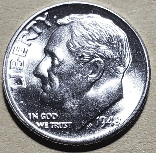 1948 Roosevelt Dime Uncirculated