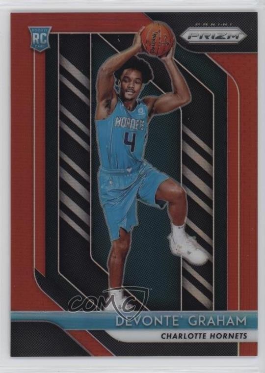 2018-19 Panini Prizm Red Prizm 281/299 Devonte' Graham #288 nd3