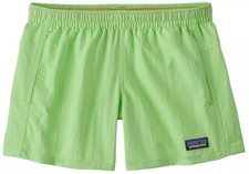 Patagonia Baggies 4  Kids Shorts Salamander Green Size Large 12 