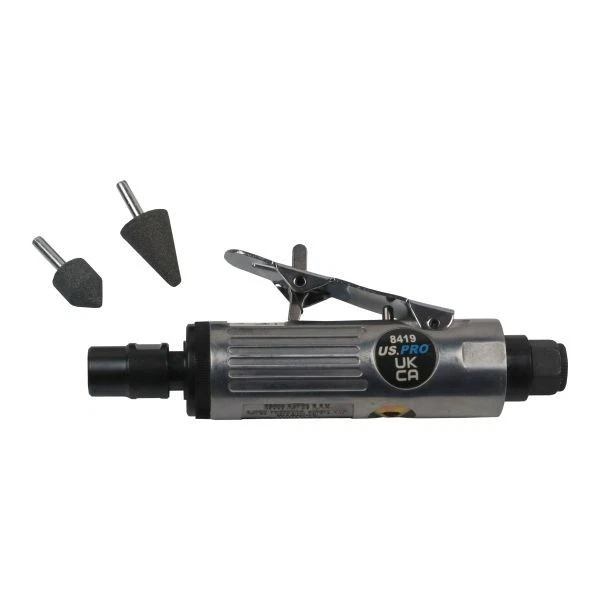 US PRO 15pc MINI 1/4" AIR DIE GRINDER SET 8419 - Image 4 of 4