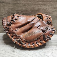 MIZUNO Catchers Mitt RIGHT Hand throw MT 1050 Pro Model Pro Scoop Leather Glove