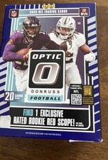 2025 Panini DONRUSS OPTIC FOOTBALL Sealed Hanger Box : 20-Cards Rated Rookie