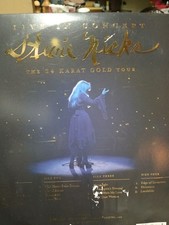 STEVIE NICKS Live In Concert 24 Karat Gold Tour 2LP VG+ BLUE WHITE SPLATTER