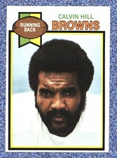 1979 Topps Football # 399 Calvin Hill - Cleveland Browns